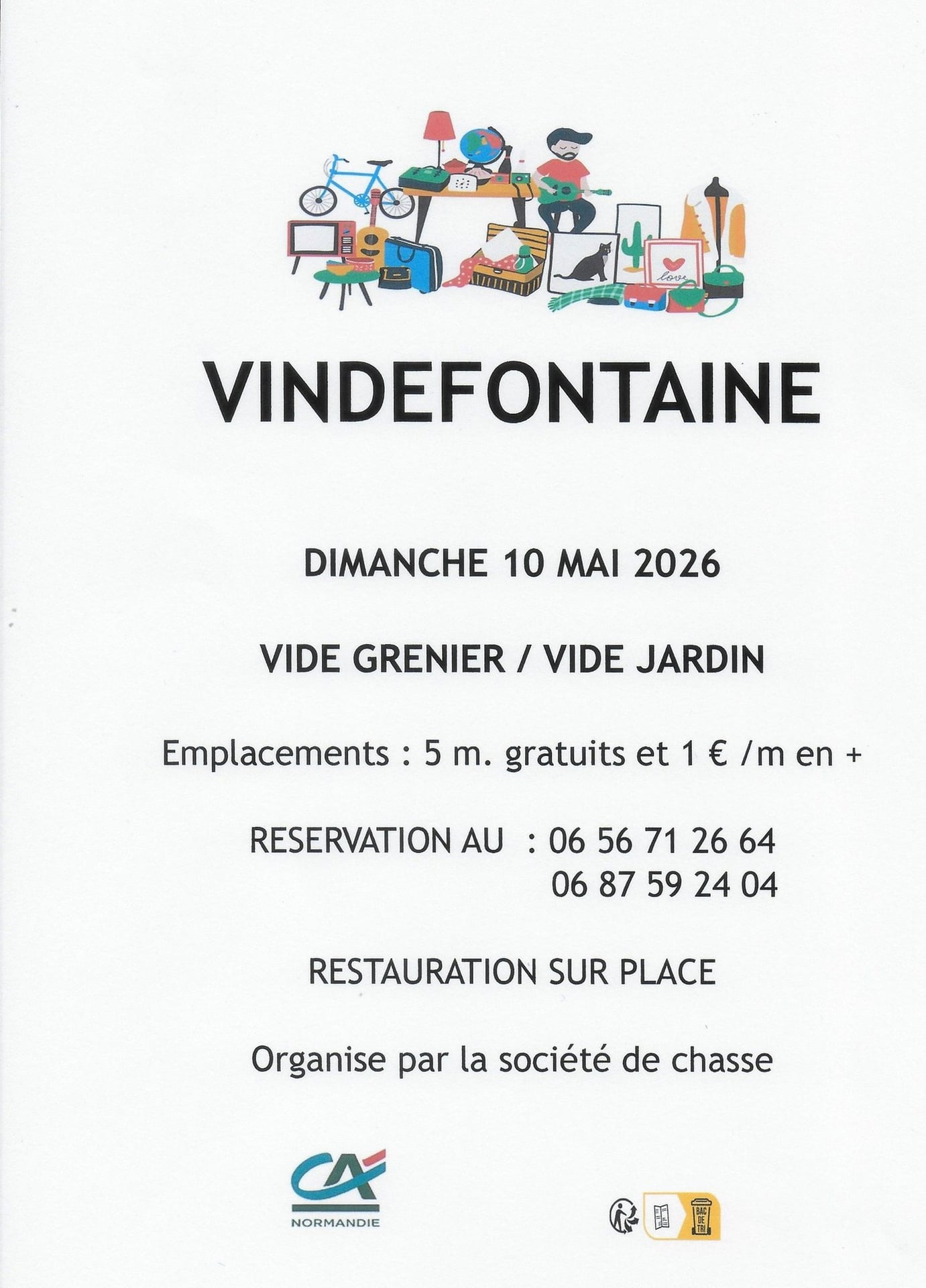 Vide-greniers et vide-jardins