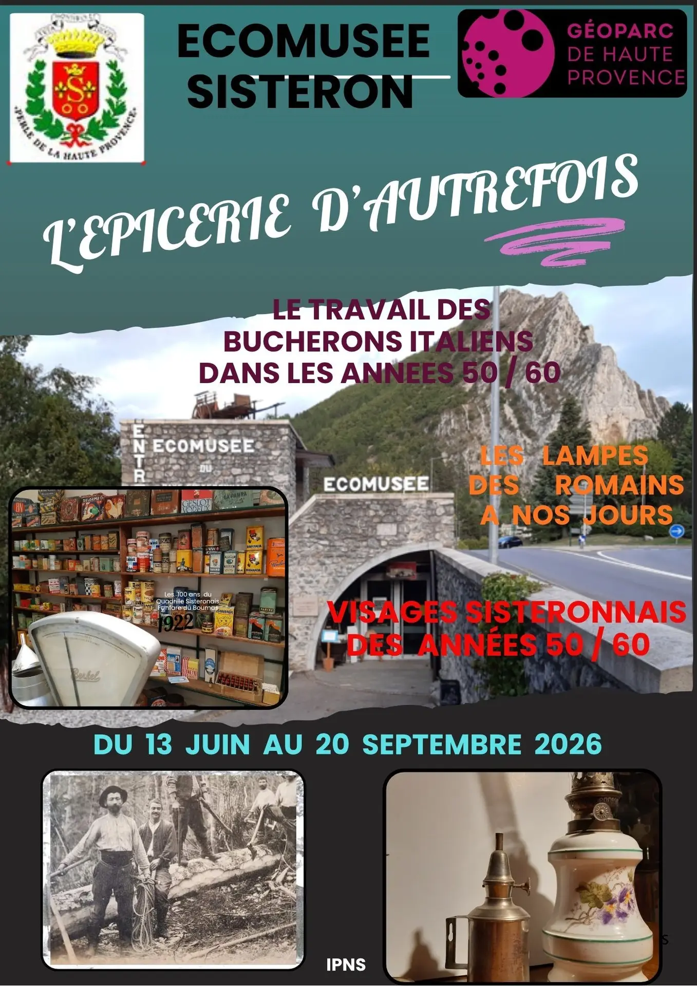 Écomusée du Pays Sisteronais : expositions temporaires 2026