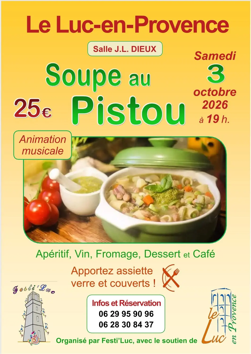 Soupe au pistou au Luc