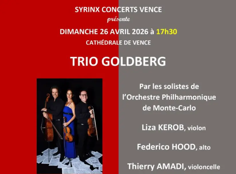 Syrinx concerts : TRIO GOLDBERG