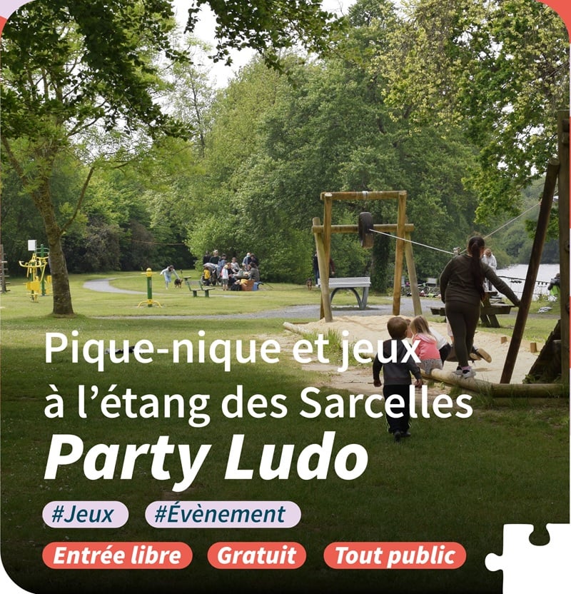 Party Ludo : Pique-nique et jeux à l'étang des Sarcelles