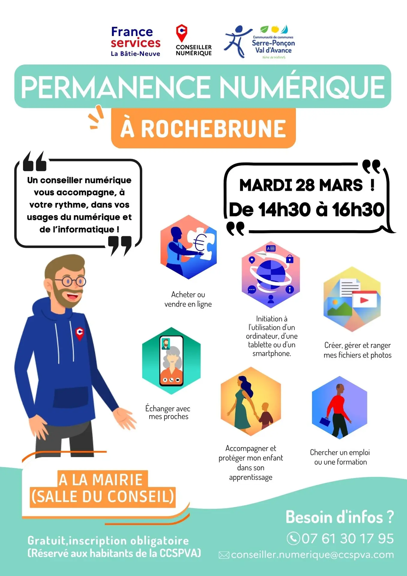 Permanence numérique à Rochebrune