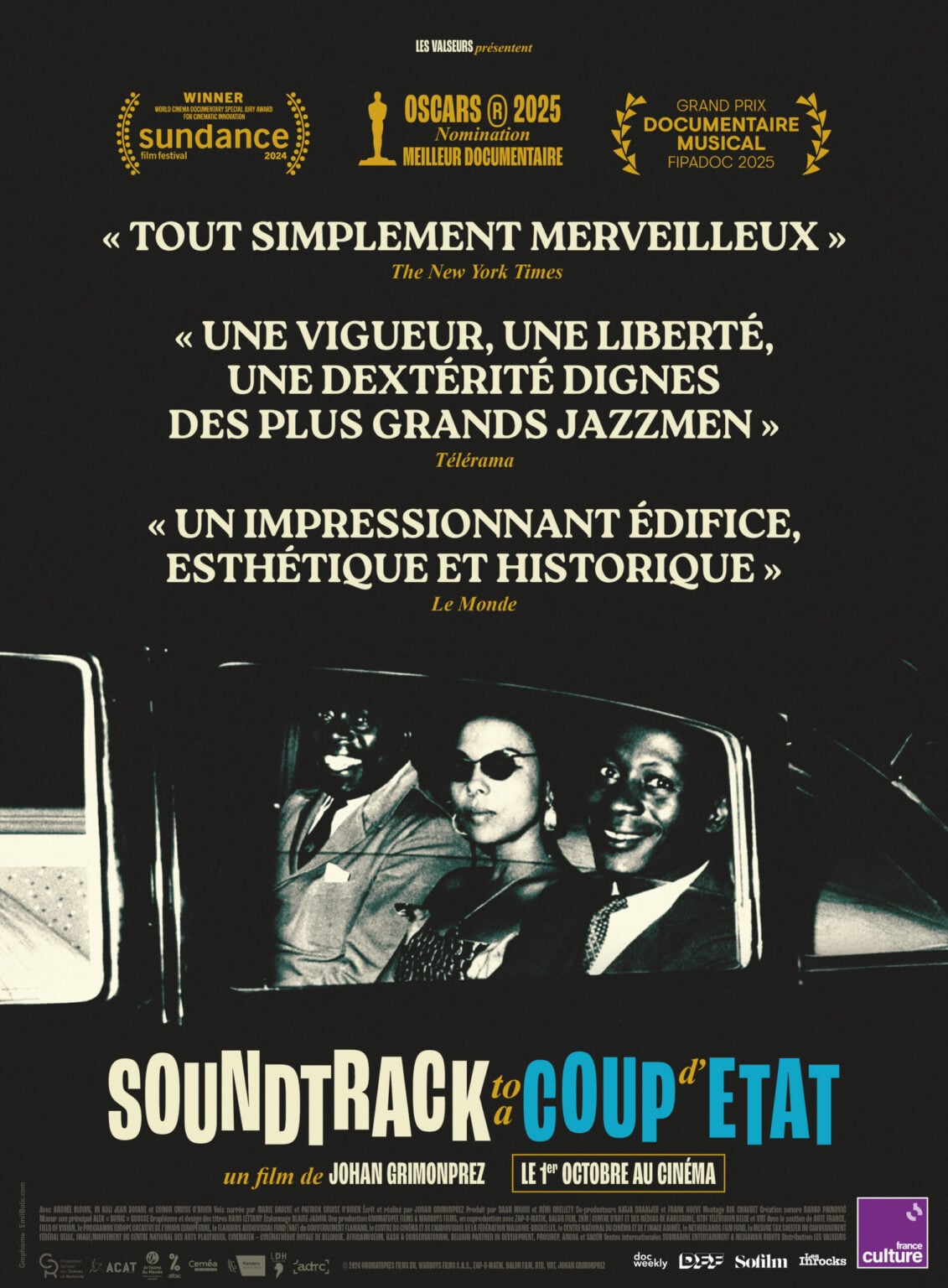 Projection "Soundtrack to a coup d'Etat" Souillac en Jazz