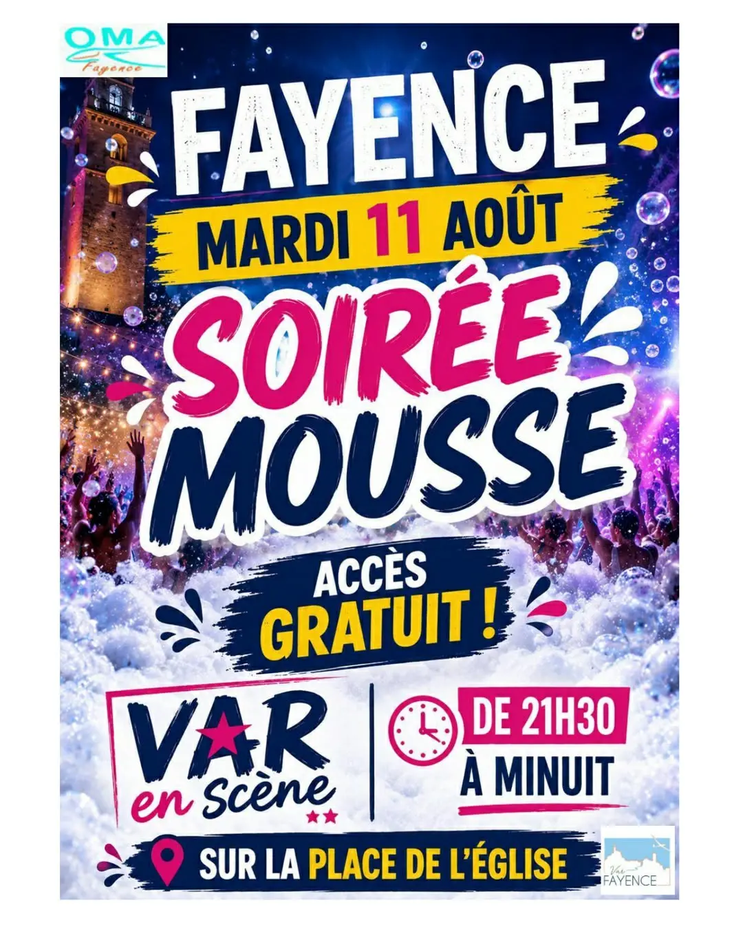 Soirée mousse
