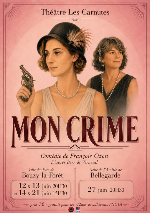 Théâtre "Mon Crime" de François Ozon
