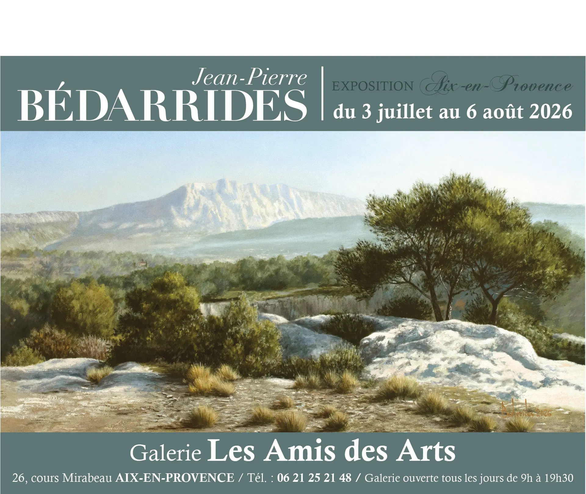 Exposition - Jean-Pierre Bédarrides