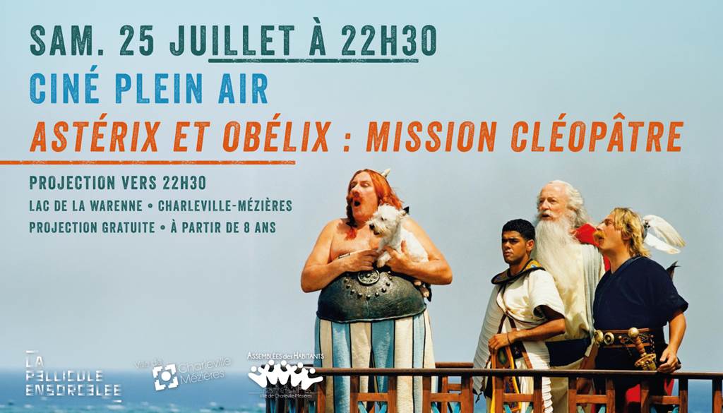 Ciné plein air - Astérix et Obélix : Mission Cléopâtre