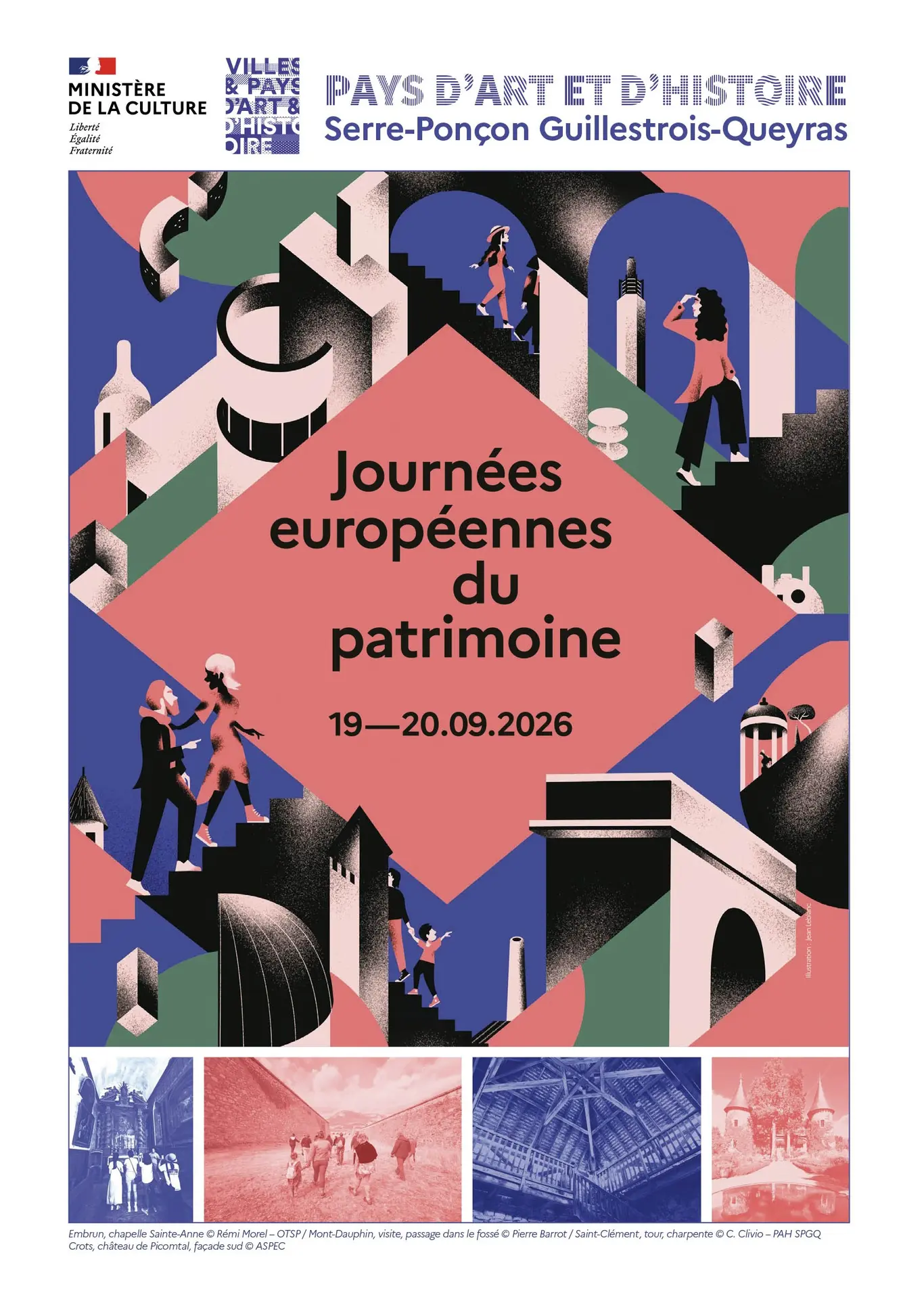 Journées Européennes du Patrimoine 2026 - JEP