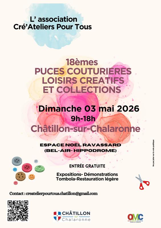 Puces couturières, loisirs créatifs et collectionneurs