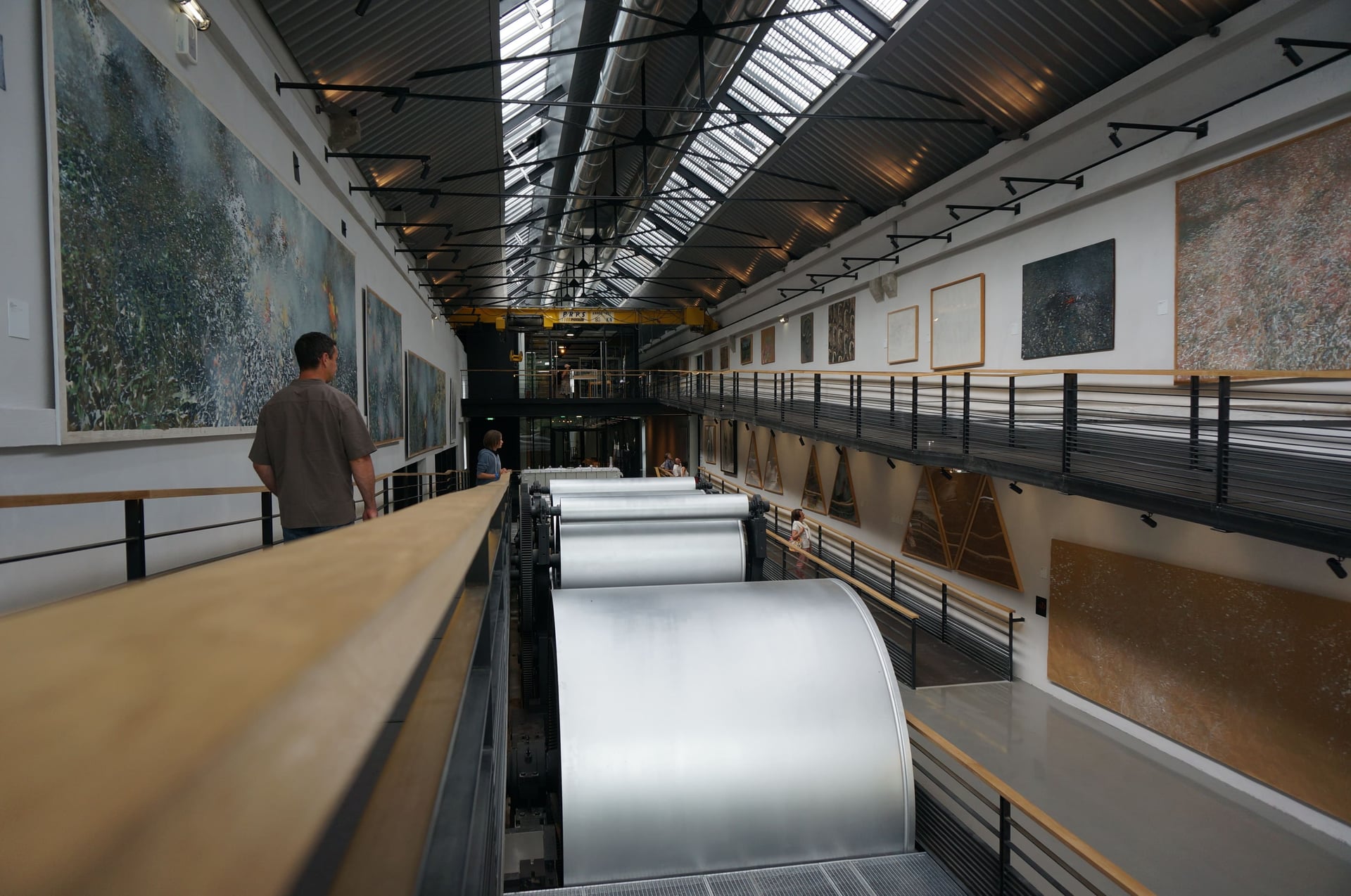 Uzerche - visite de la Papeterie