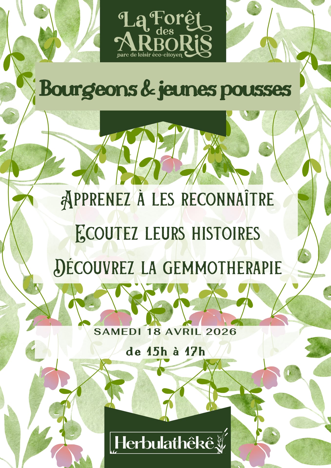 Bourgeons et jeunes pousses : les plantes à leur réveil !