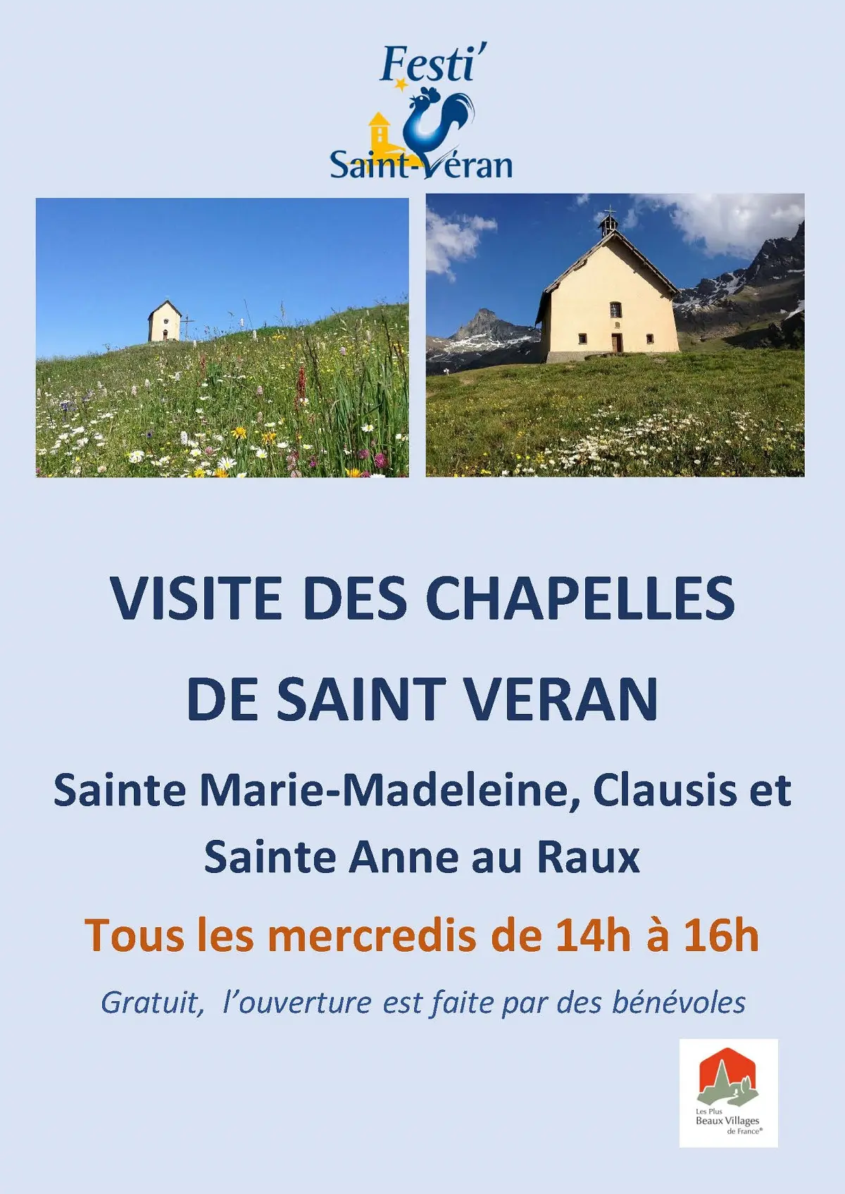 Visites des chapelles de Saint-Véran