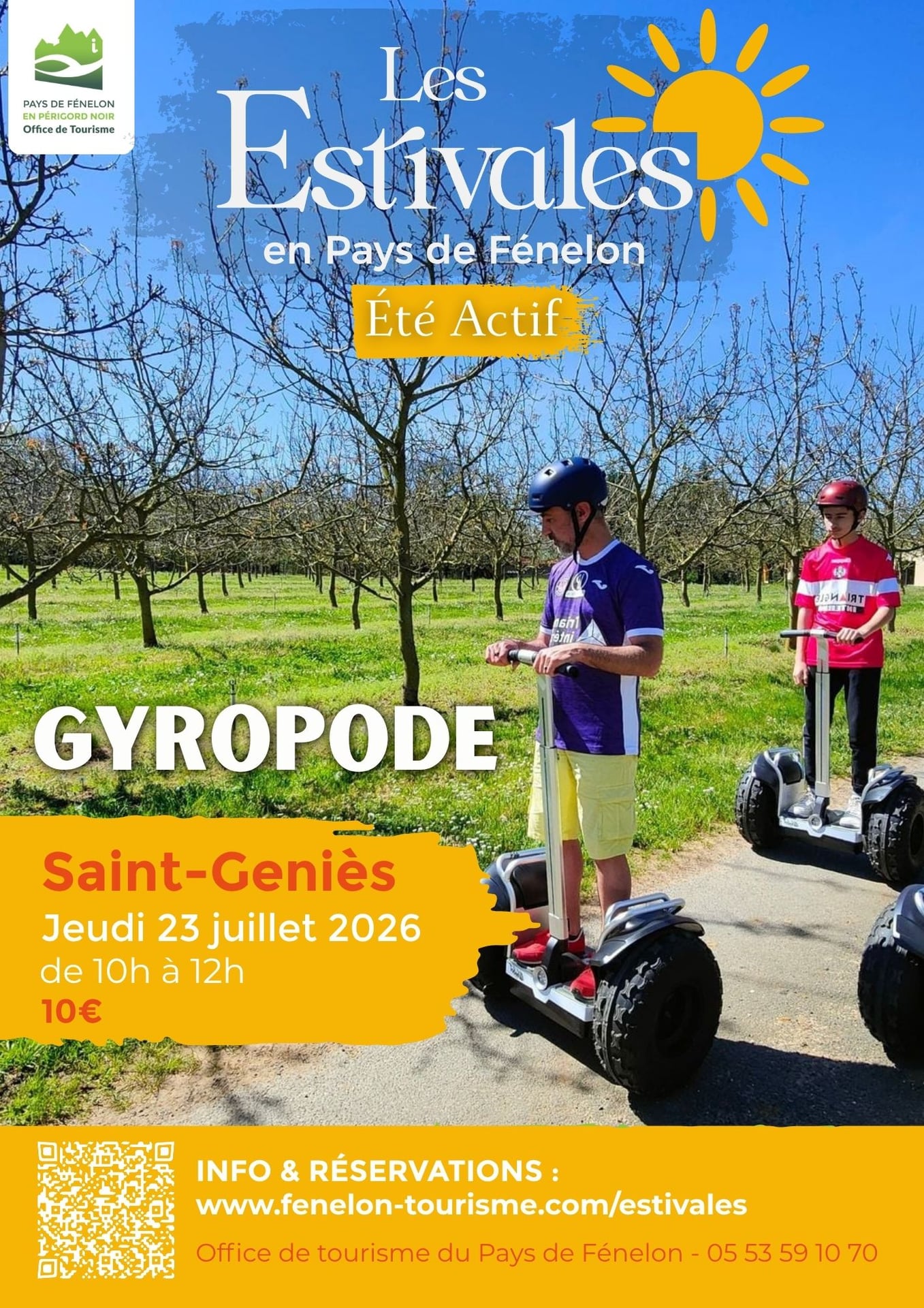 ÉTÉ ACTIF : Gyropode à Saint-Genies