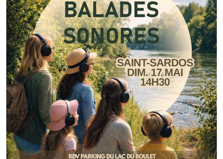 Balade sonore au lac de Boulet