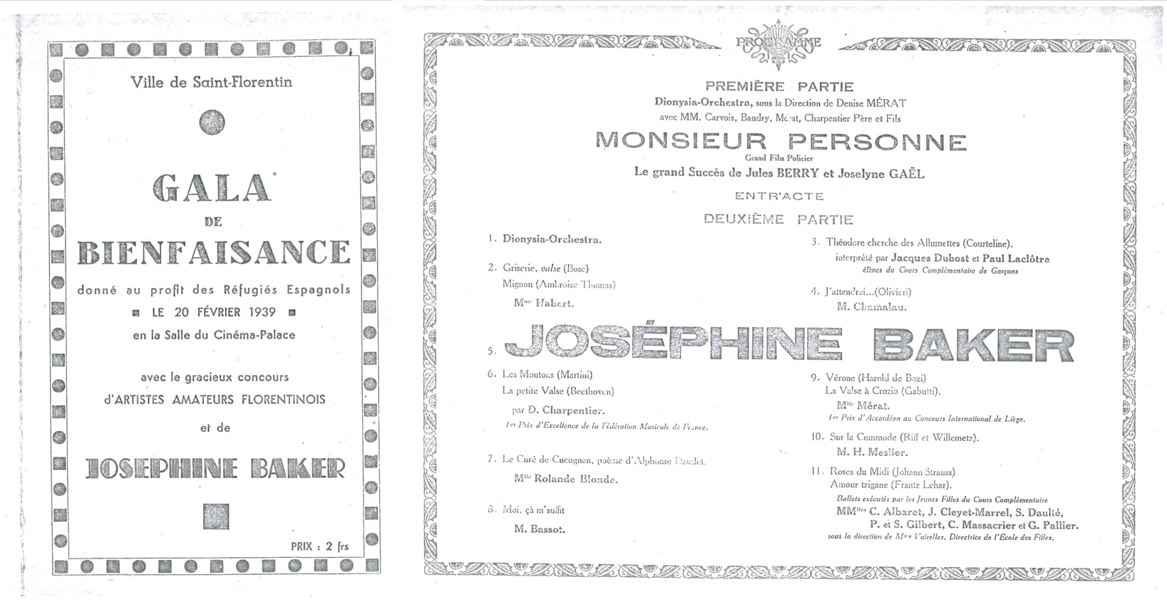 Dans les pas de Joséphine Baker