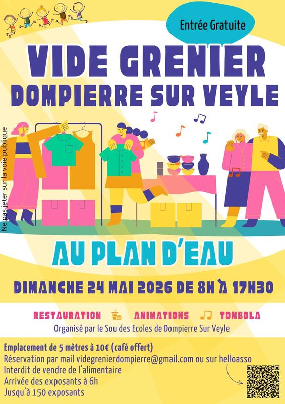 Vide-Grenier de Dompierre-sur-Veyle