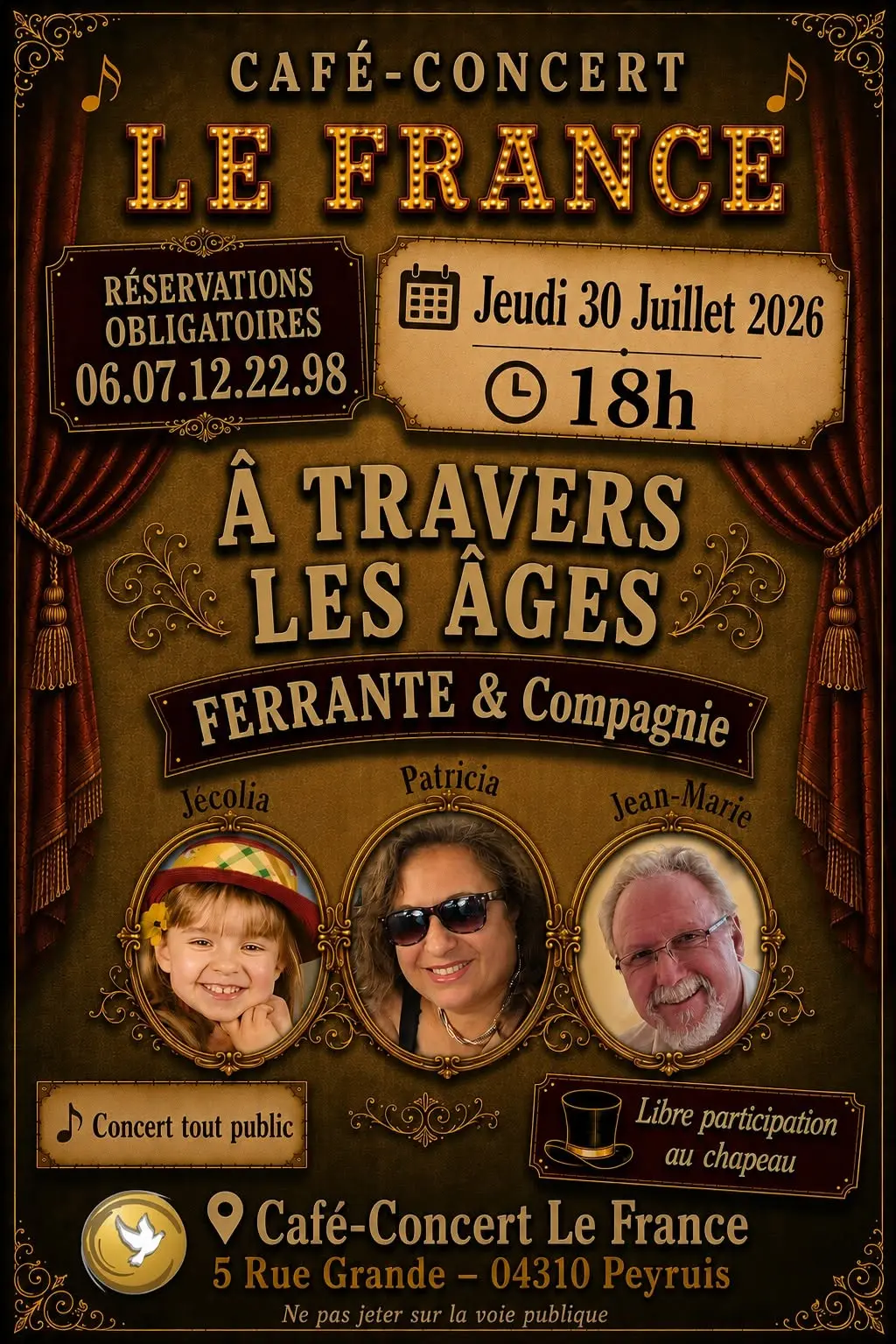 Concert : A travers les ages