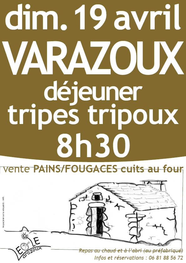 DÉJEUNER TRIPES - TRIPOUX