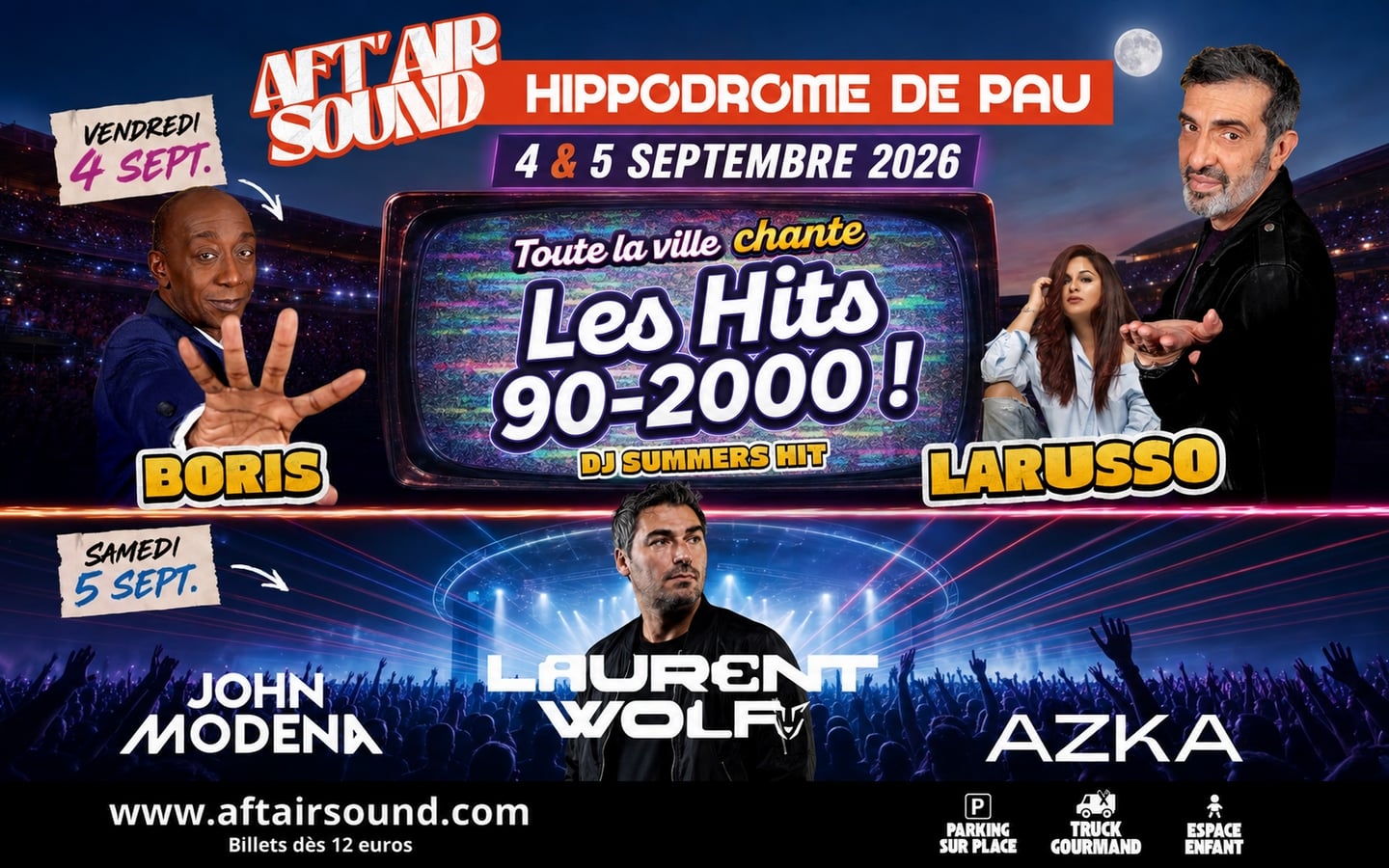 Festival "Aft'air Sound"- Soirée Année 90-2000