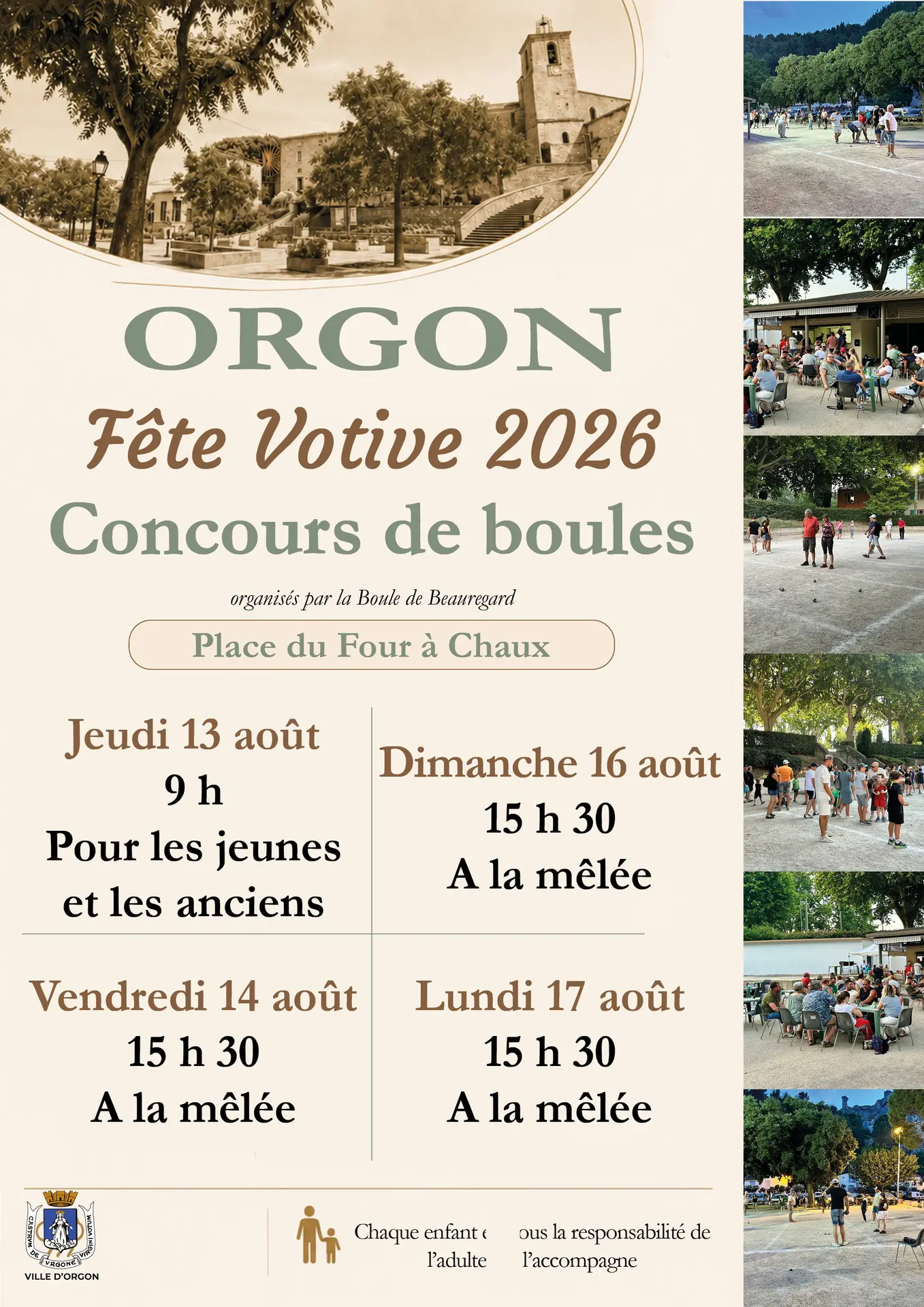Fête votive d'Orgon