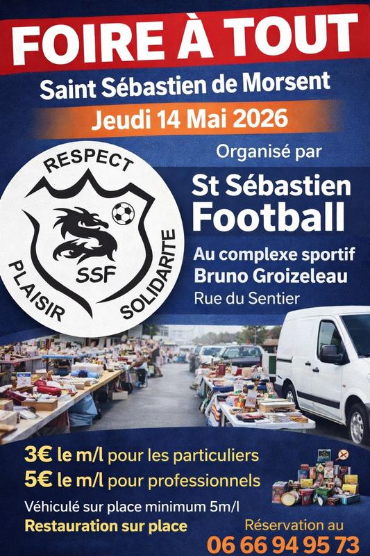 Foire à tout de st sébastien football