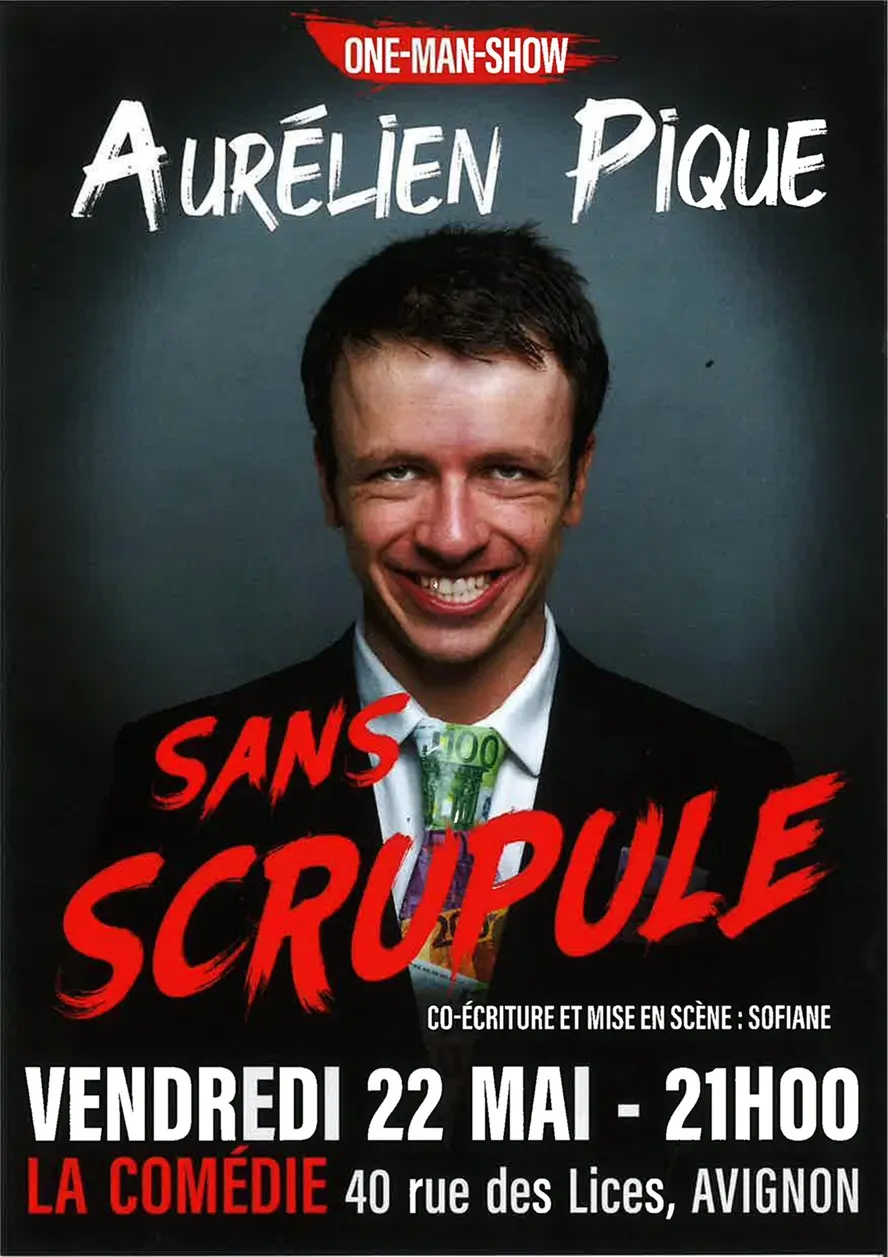 Aurélien Pique dans Sans scrupule