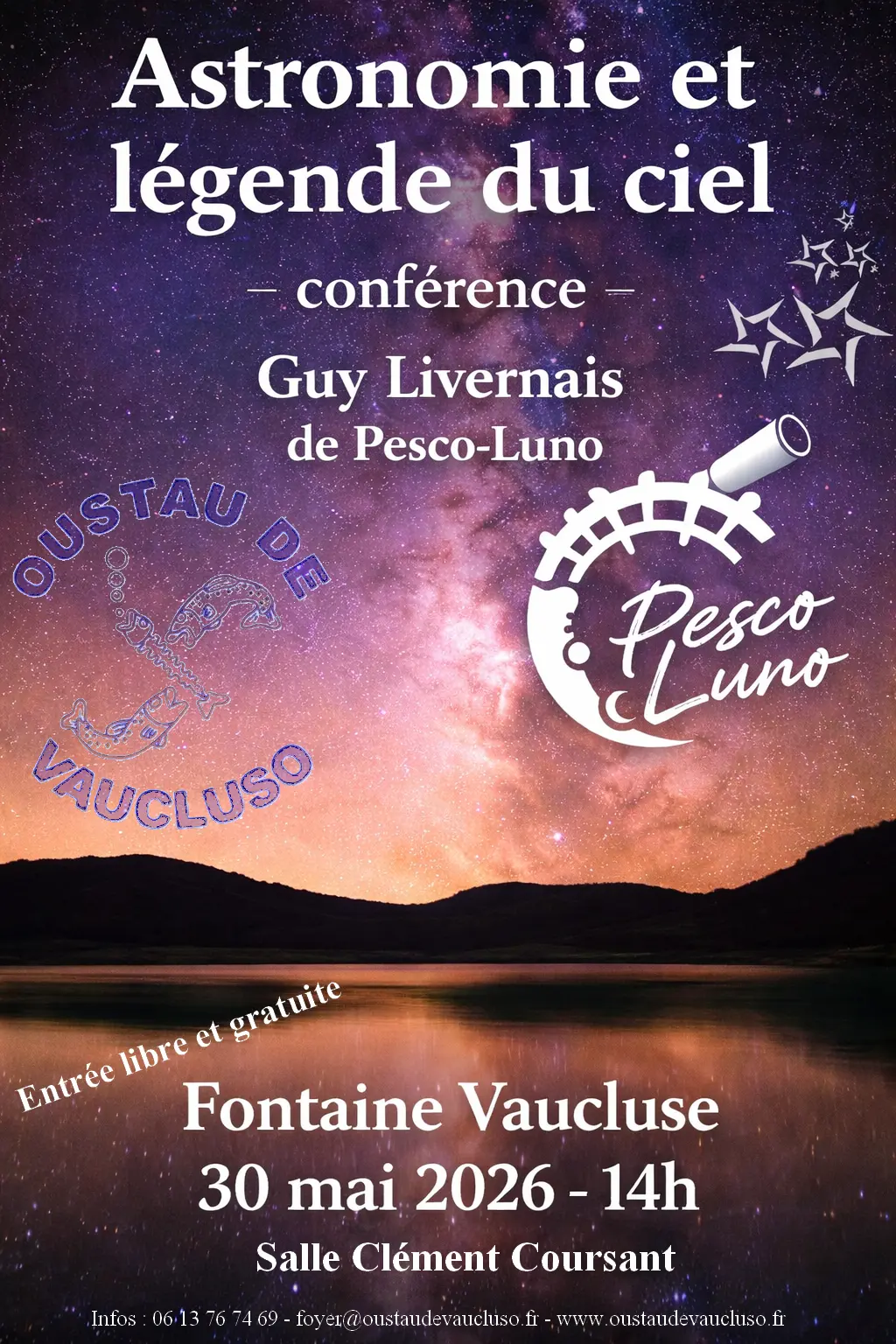 conférence Astronomie et légendes du ciel