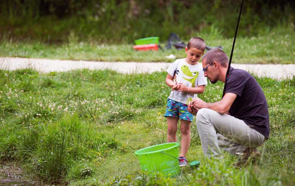 Je pêche mon premier poisson !