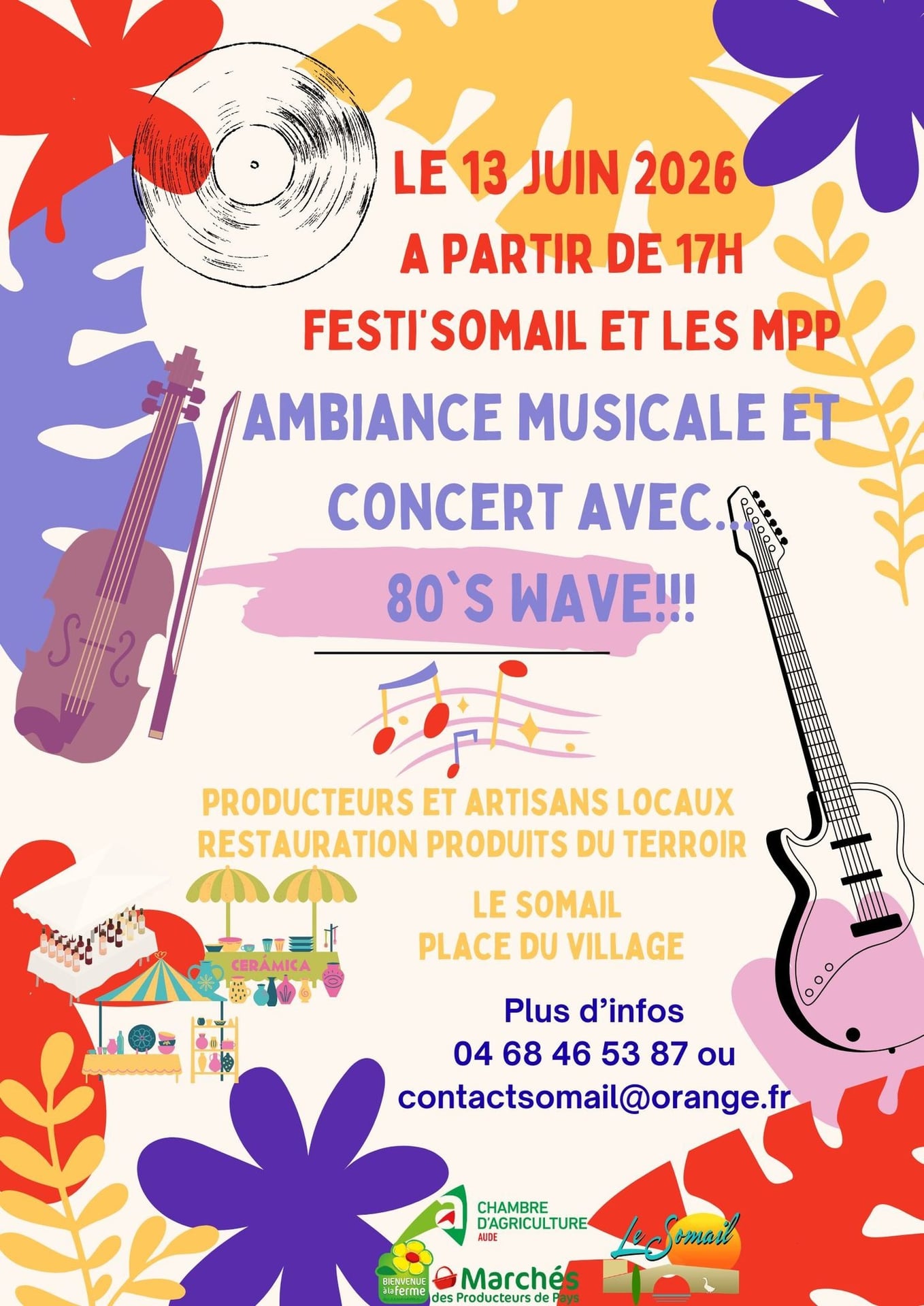 Festi'Somail et les MPP - Ambiance musicale et concert 80's Wave