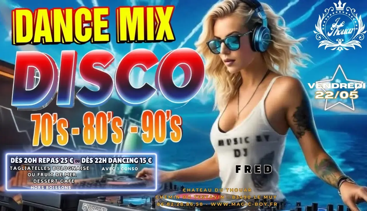 Soirée Disco au Thouar