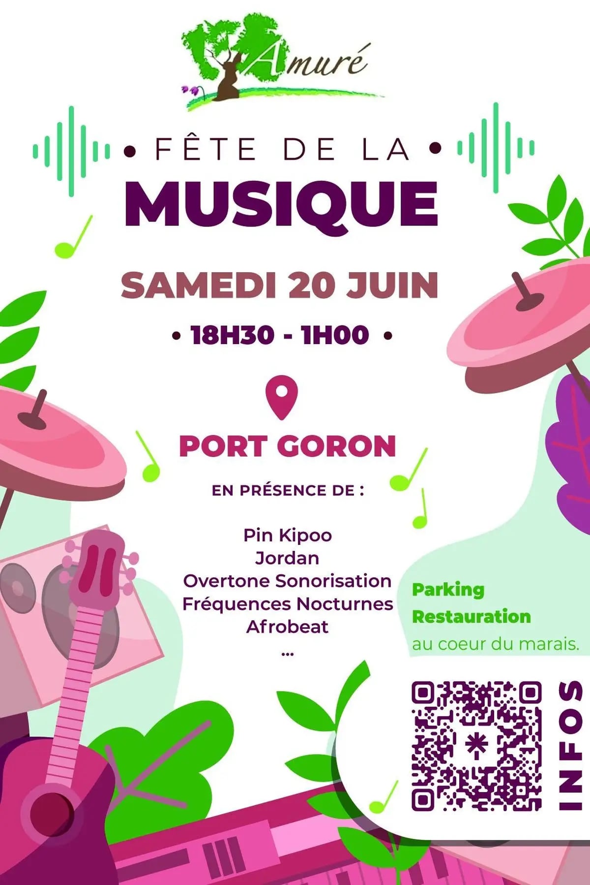 Fête de la musique 2026 à Amuré