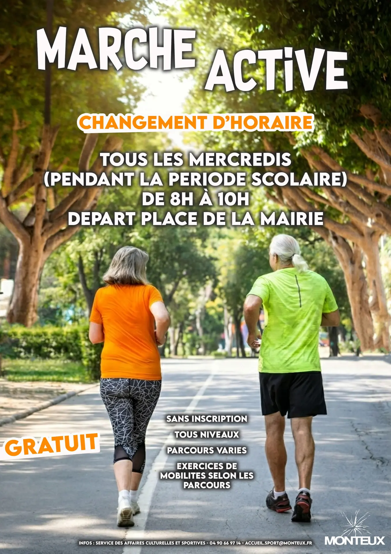 Marche active à Monteux