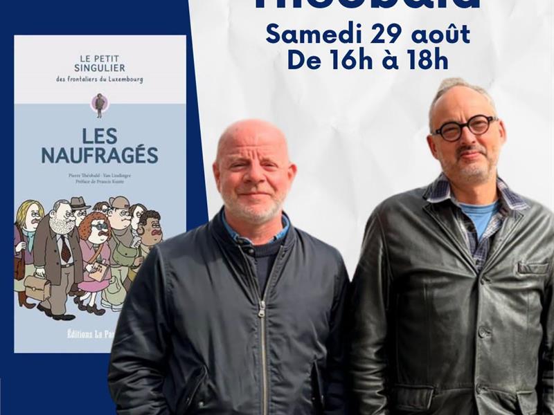 Dédicace  Yan Lindingre et Pierre Théobald