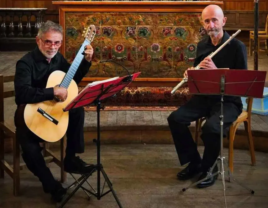 Concert flûte et guitare