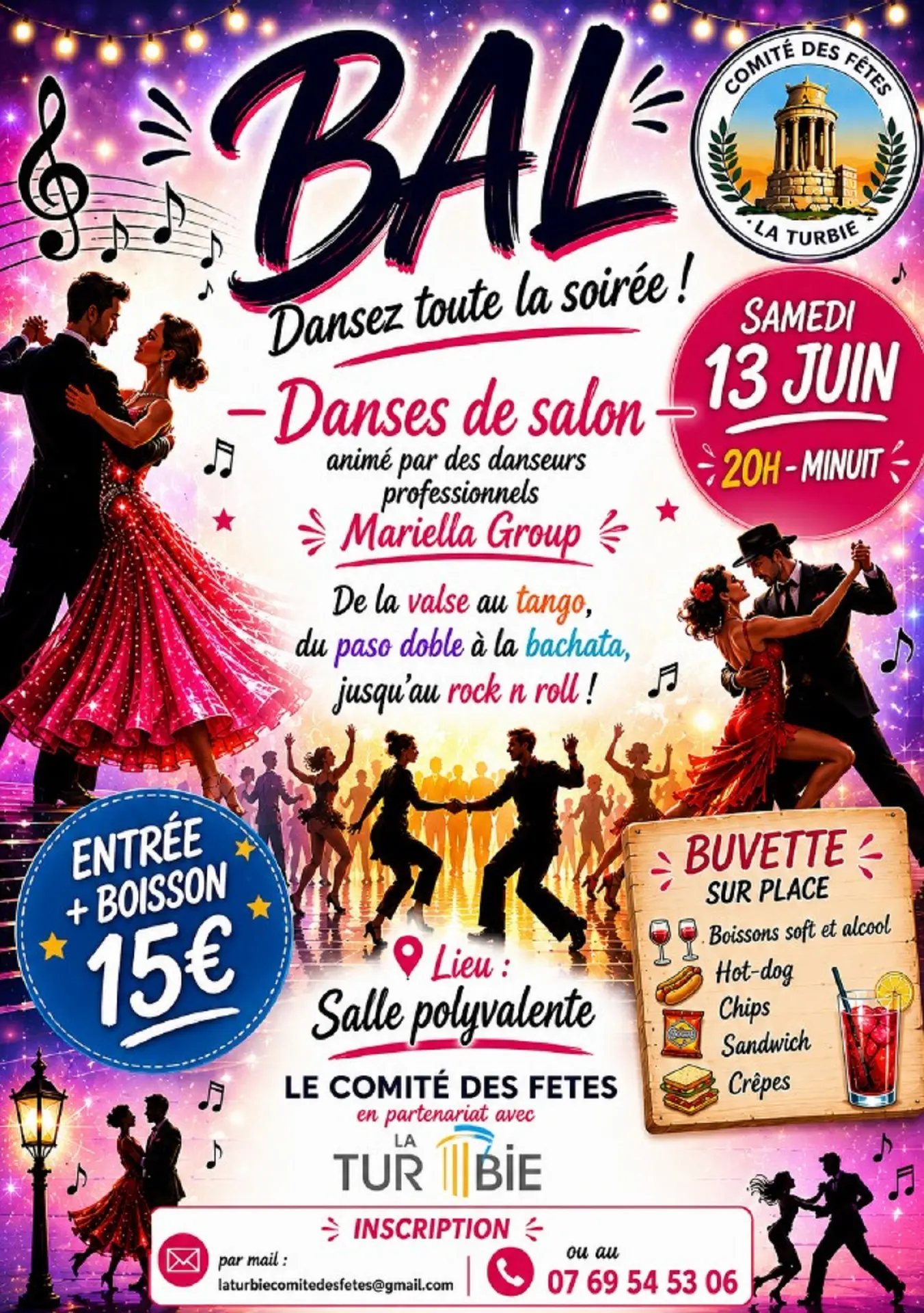 Soirée bal & danses de salon