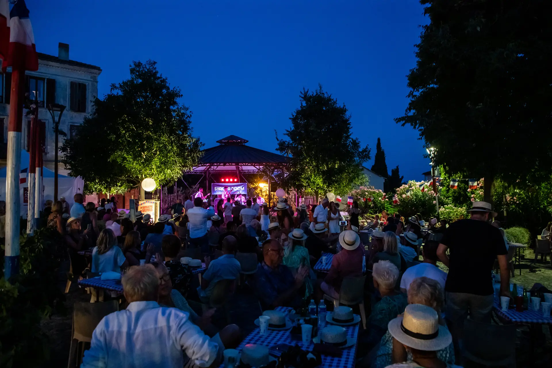 Soirée guinguette à Grimaud