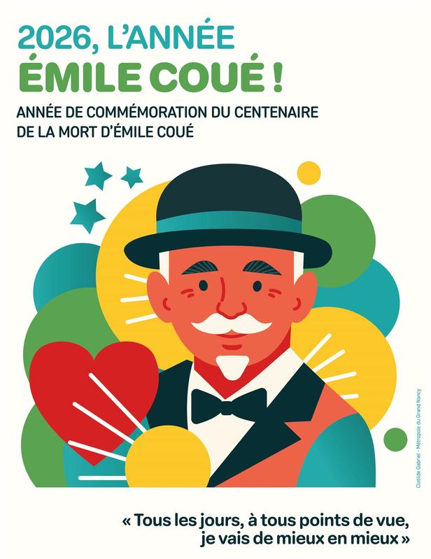 Circuit Pédestre - Sur les Pas de Coué à Nancy