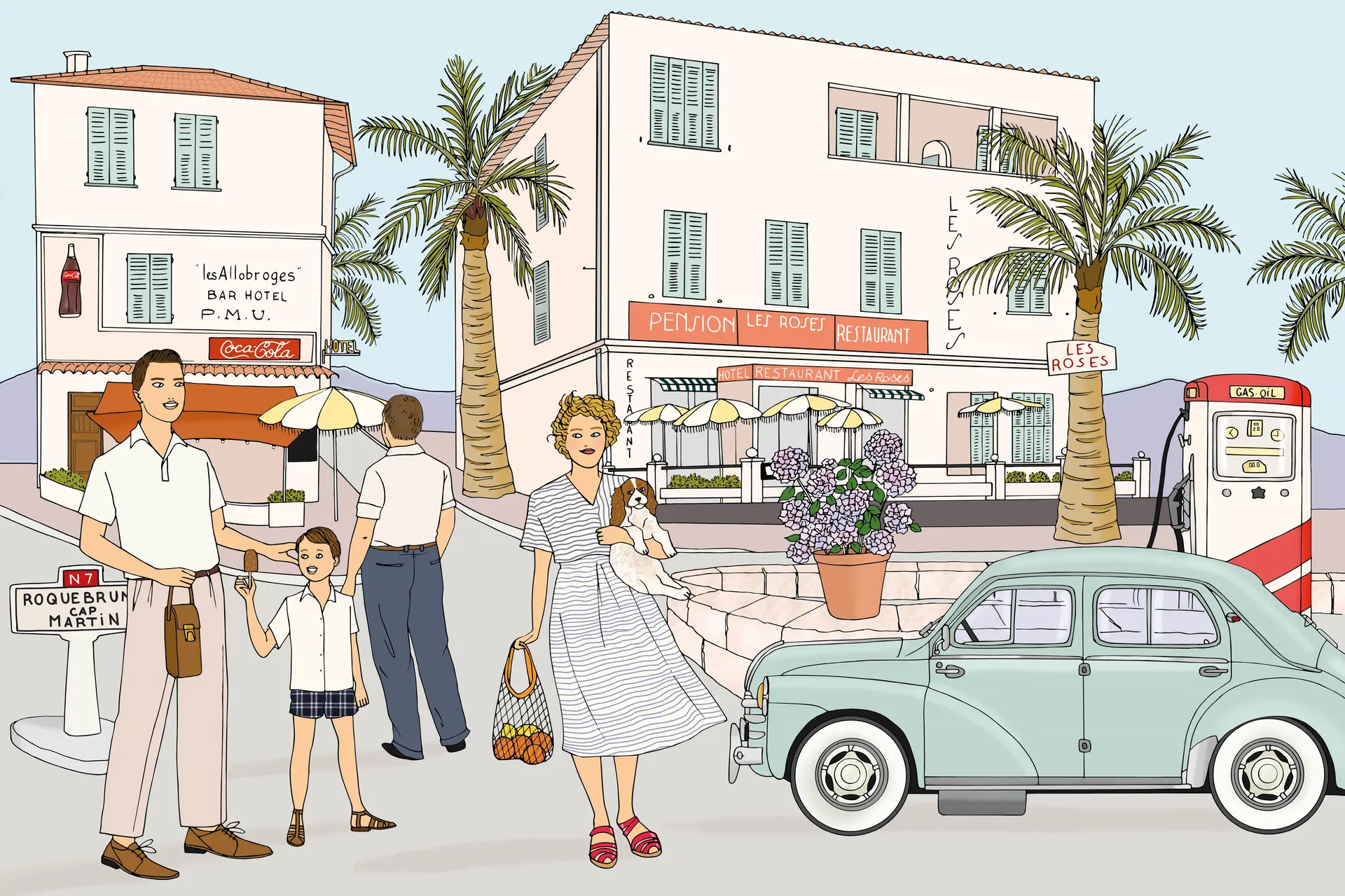 Voyage dans le temps - Une exposition immersive illustrée par Angéline Mélin