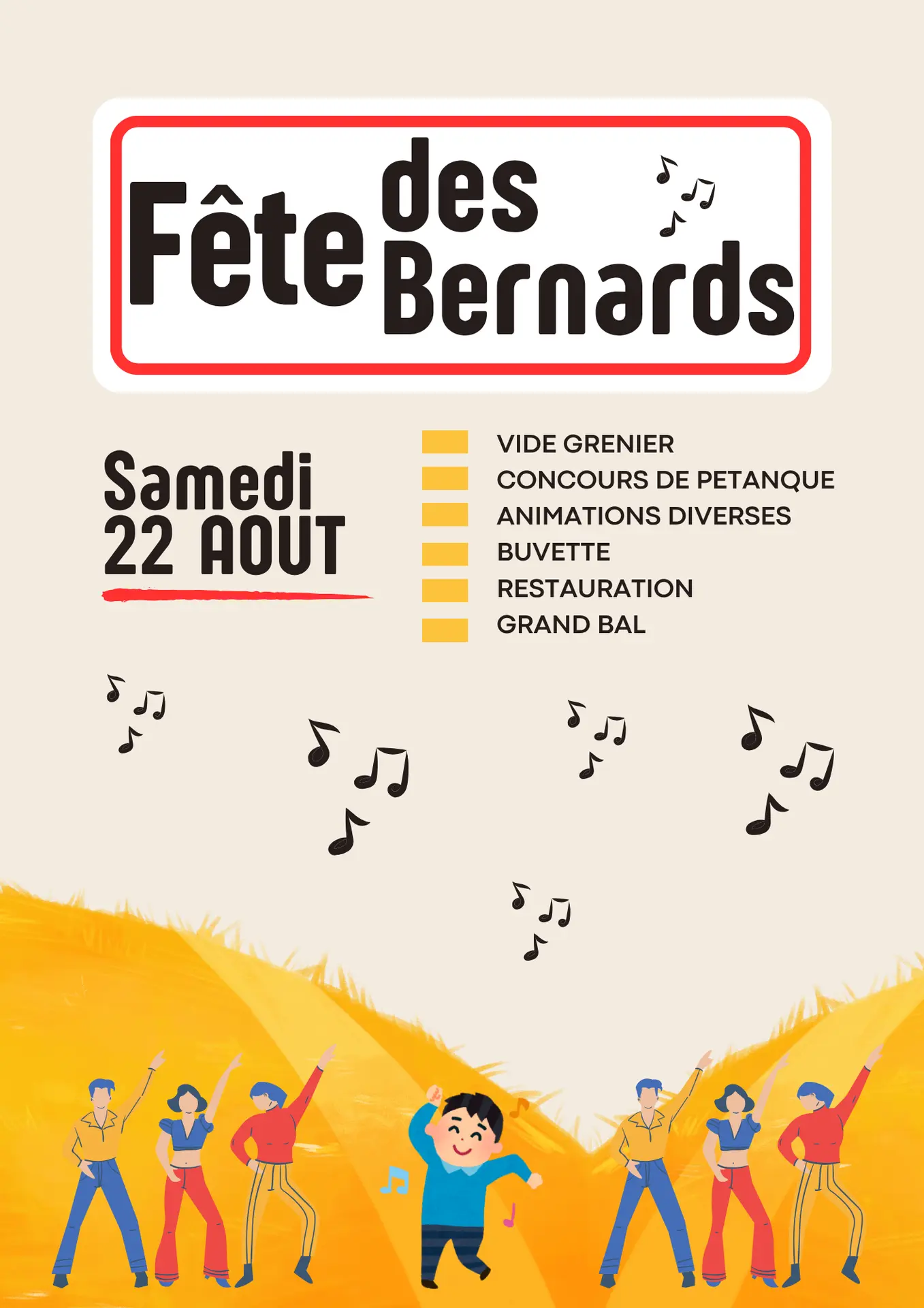 Fête des Bernards