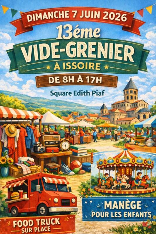13ème vide grenier du pres ronds issoire