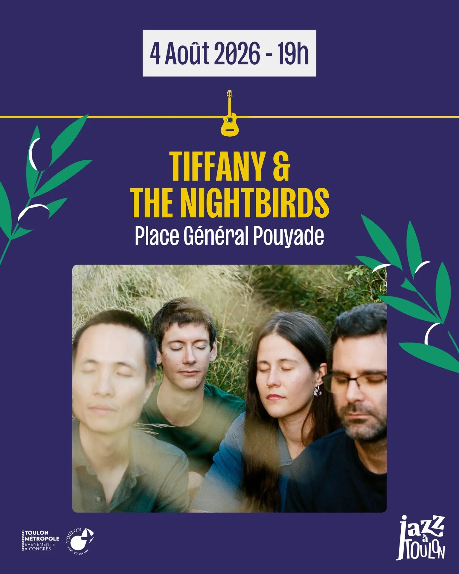 Concert - Tiffany & The Nightbirds - Le "Off" Jazz à Toulon 2026