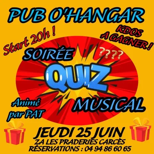 Soirée quiz musical
