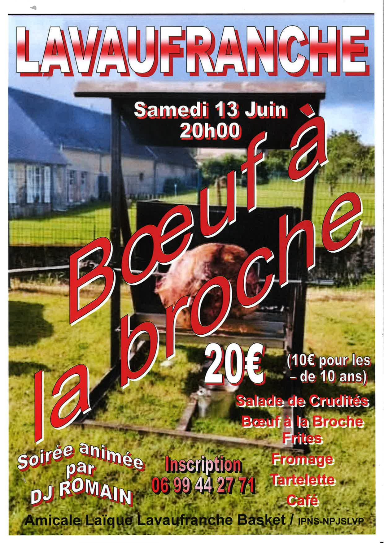 Bœuf à la broche