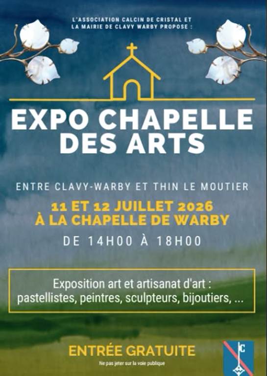 Expo Chapelle des Arts - Association Calcin de Cristal