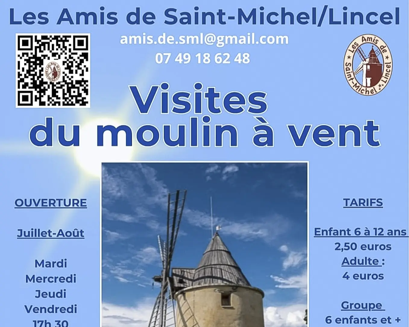 Visite Moulin à Vent