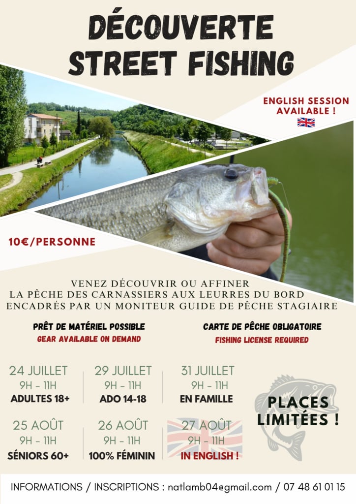 Découverte street fishing : 100% féminin
