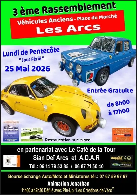 3è rassemblement de vehicules anciens