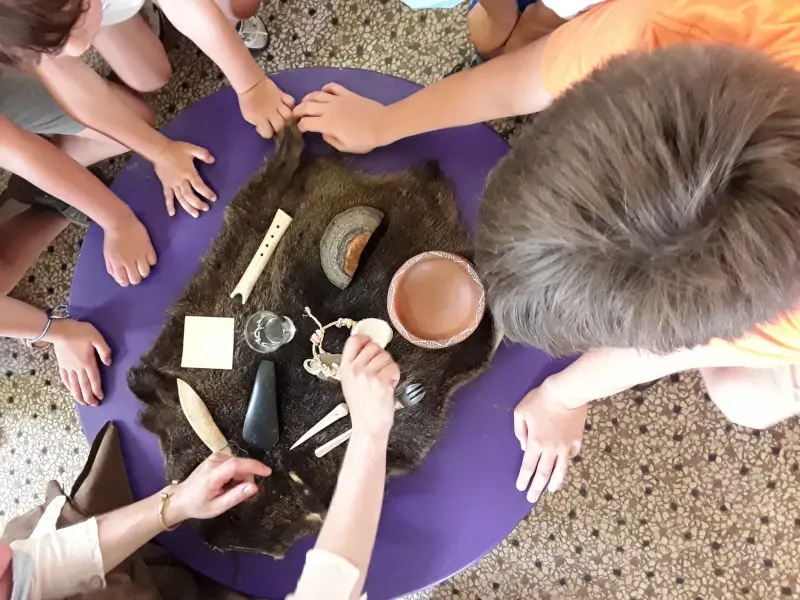 Atelier : La préhistoire du bout des doigts
