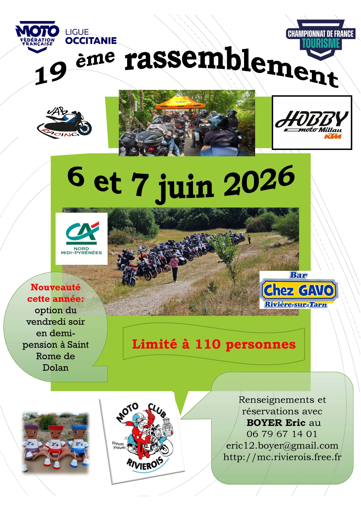 19ÈME RASSEMBLEMENT DU MOTO-CLUB RIVEROIS
