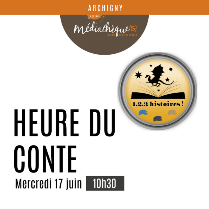 1, 2, 3 histoires : heure du conte